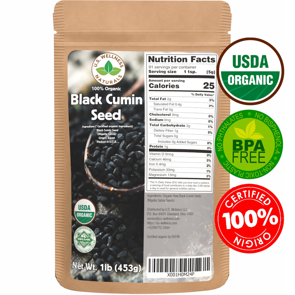 U.S. Wellness Naturals etiqueta con certificados y número de lote, garantiza trazabilidad