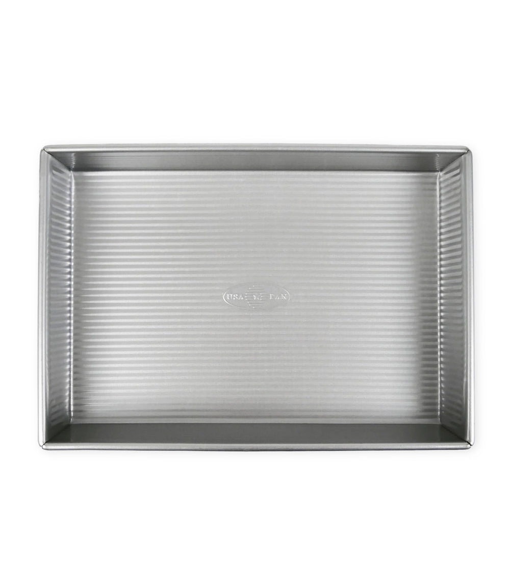 USA Pan vista frontal del molde rectangular, acabado resistente y fácil desmolde