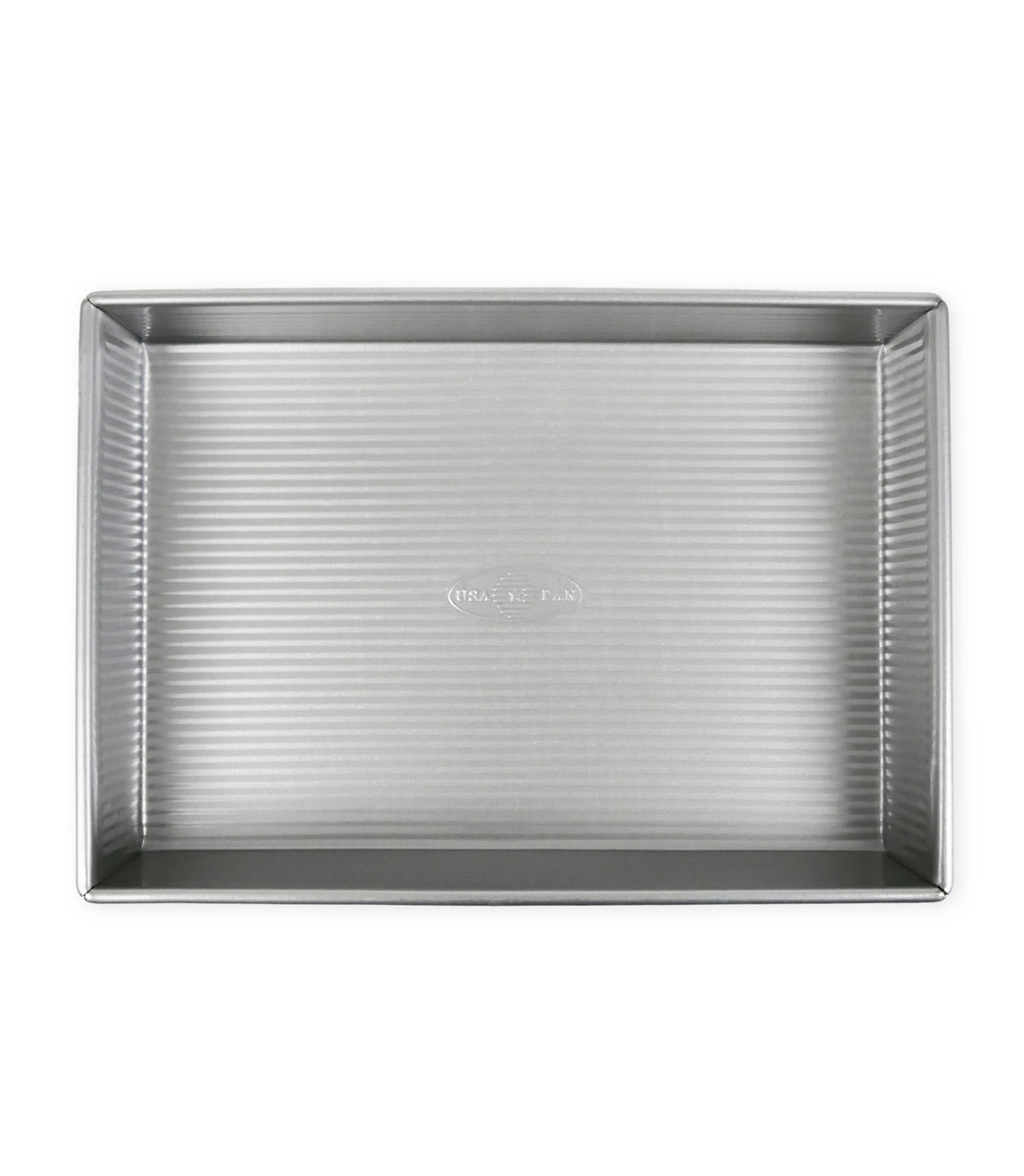 USA Pan vista frontal del molde rectangular, acabado resistente y fácil desmolde