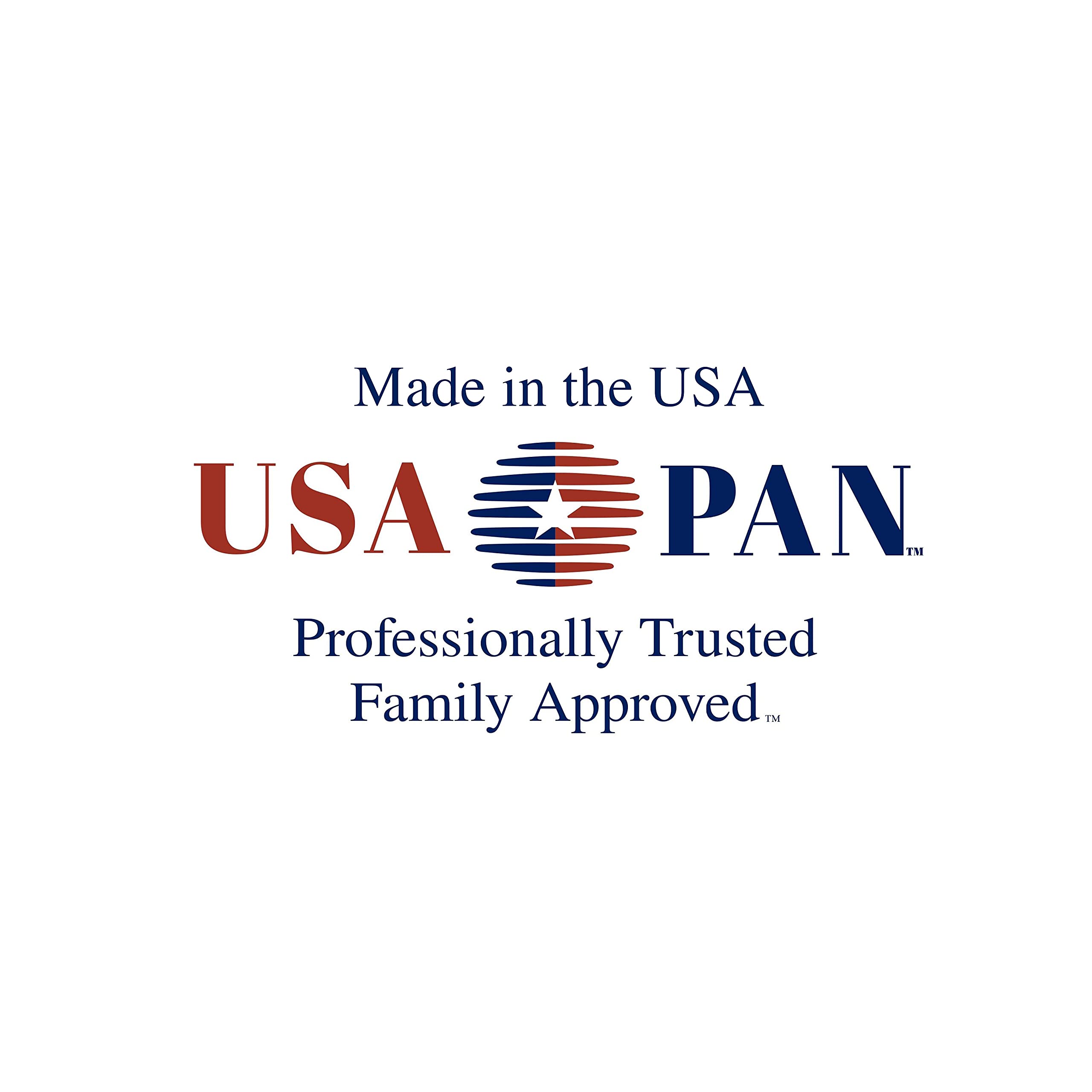 USA Pan empaque con etiqueta Made in USA que refleja calidad y fabricación local