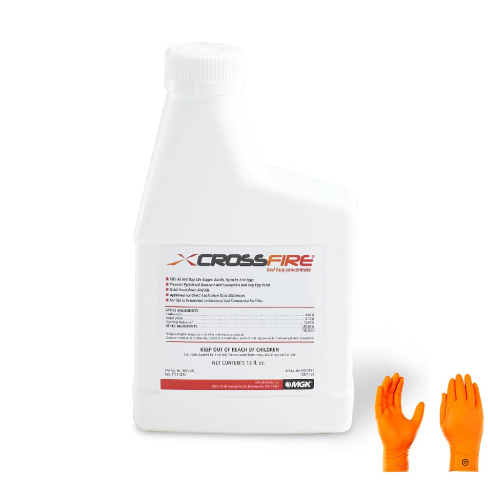 USA Supply Crossfire front label showing product use and benefits