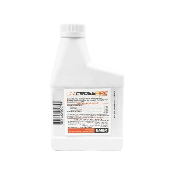 USA Supply Crossfire in a bedroom setting illustrating professional home treatment