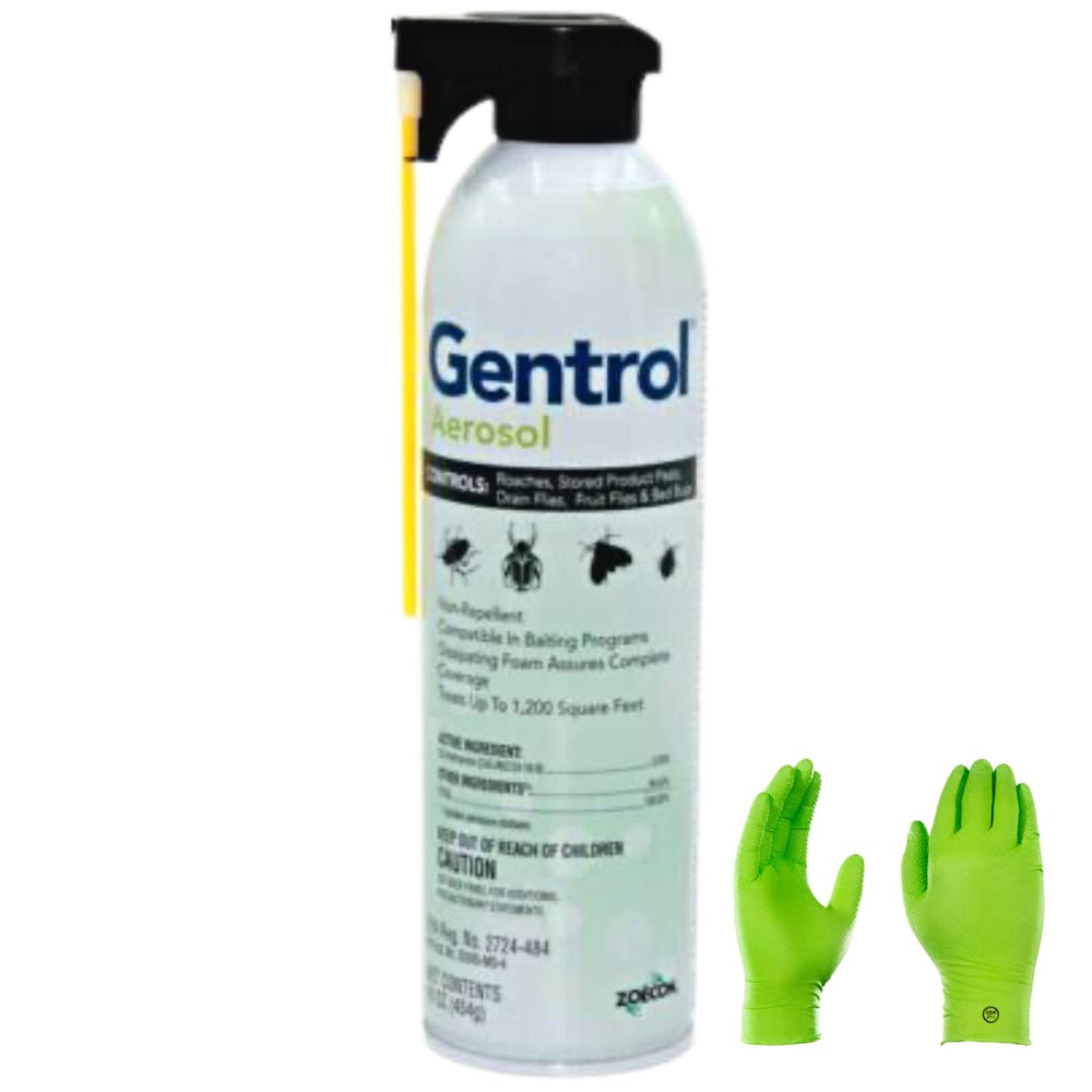 USA Supply Gentrol aerosol frontal mostrando etiqueta y tamaño