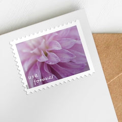 United States Postal Service varias dalias en distintos colores, atractivo visual