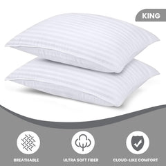 Utopia Bedding detalle de la funda suave que mejora la transpiración nocturna
