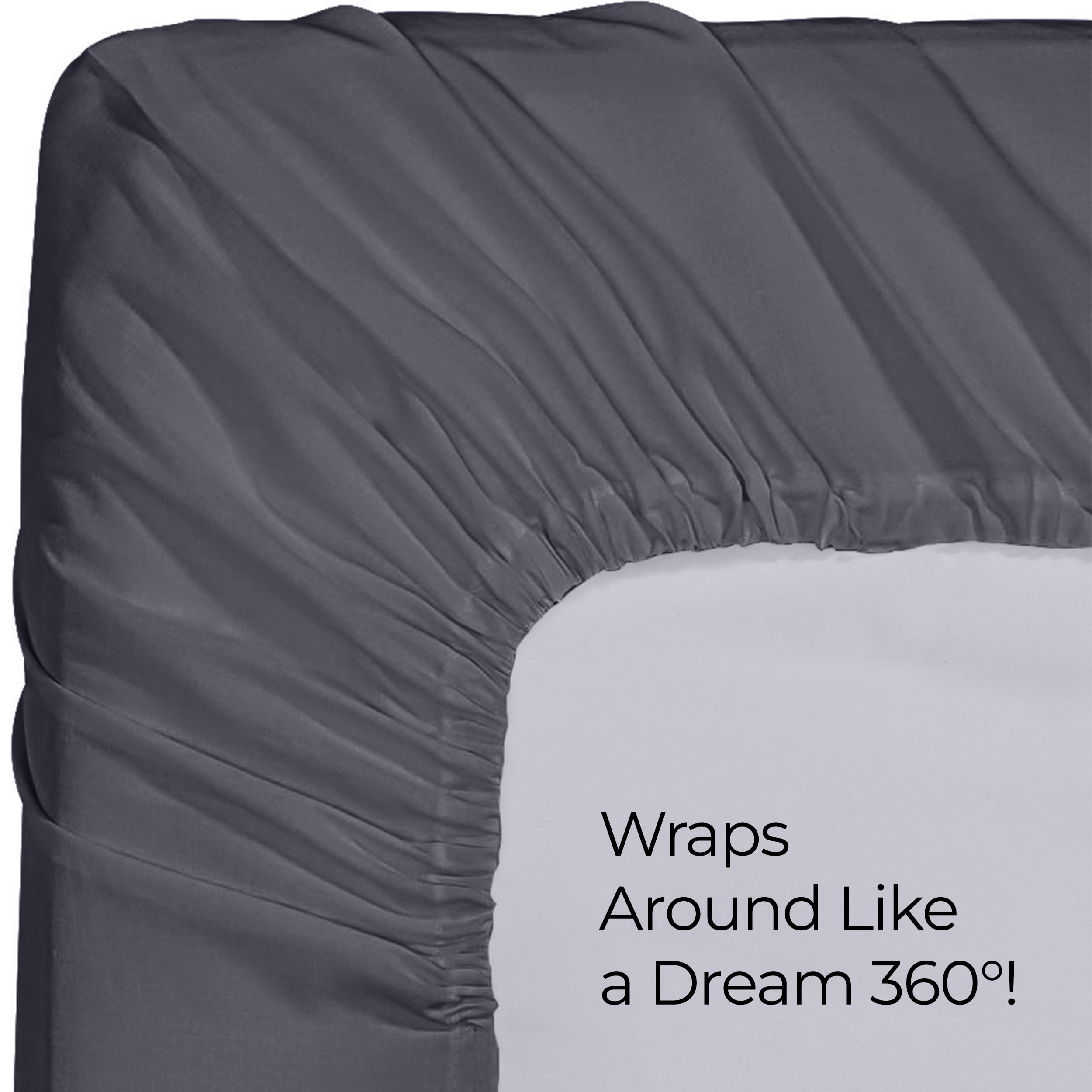 Utopia Bedding comparación de tamaño junto a regla, confirma medidas Twin XL