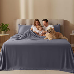 Utopia Bedding primer plano de la textura microfibra, tacto ultra suave