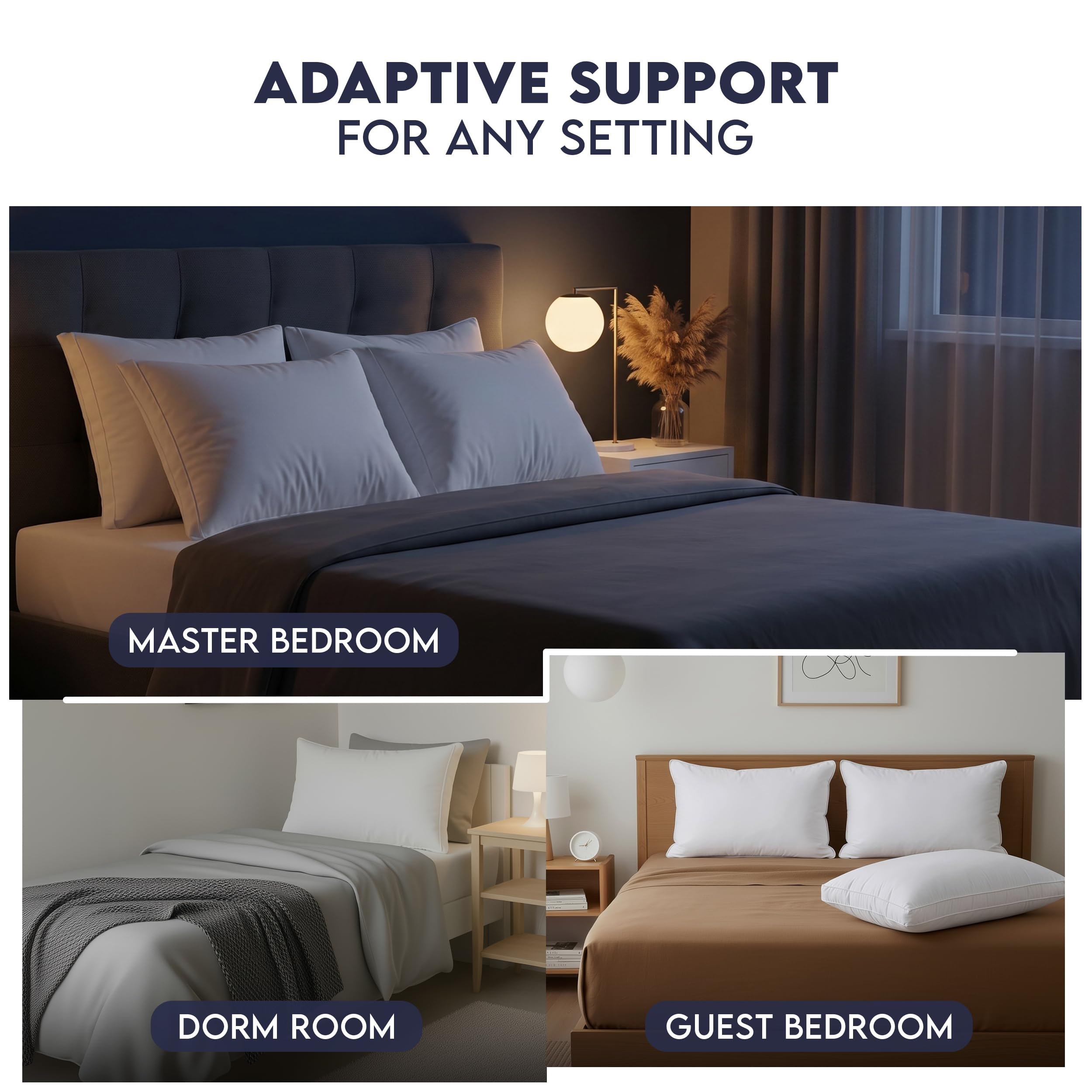 Utopia Bedding escena de habitación que ilustra uso y estética