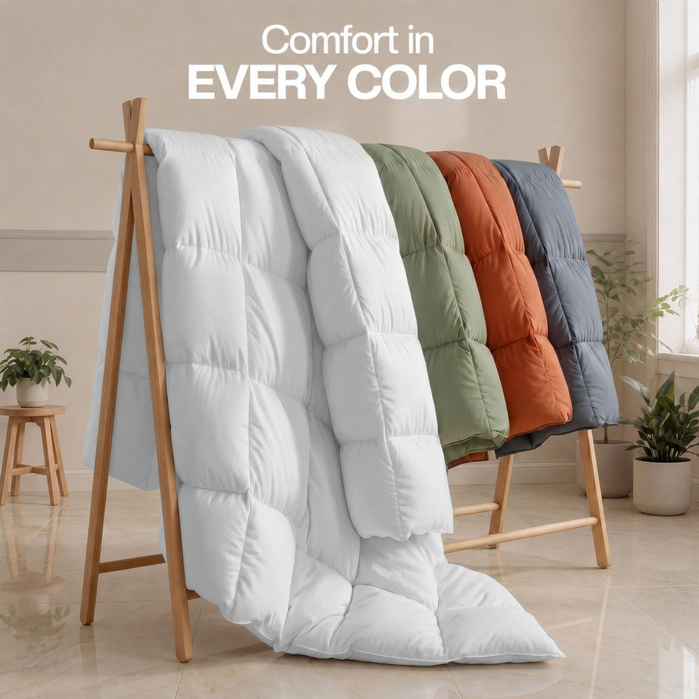 Utopia Bedding esquinas con pestañas para fijar la funda nórdica