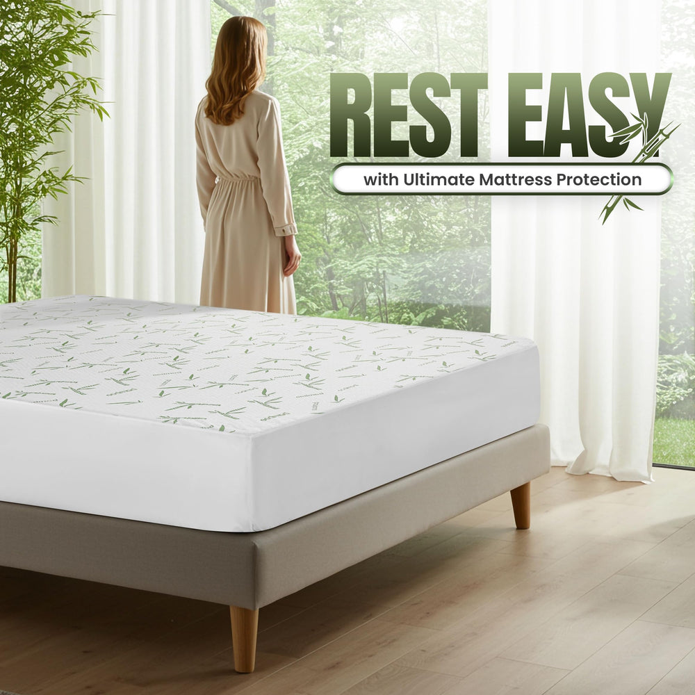 Utopia Bedding etiqueta de cuidado y lavado para mantener la impermeabilidad
