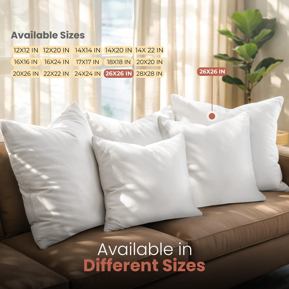 Utopia Bedding cojín recuperando forma tras abrir empaque al vacío