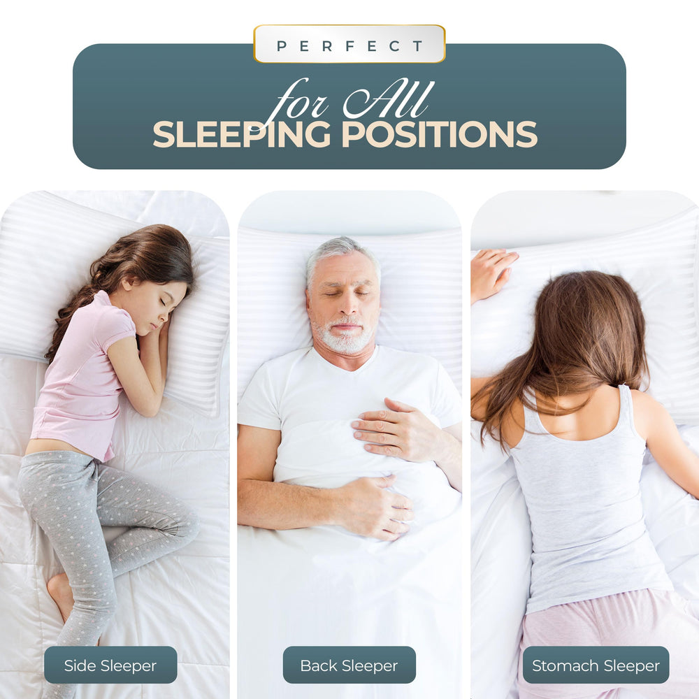 Utopia Bedding smooth breathable cover detail demonstrating airflow for a cooler sleep