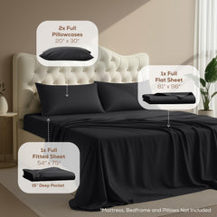 Utopia Bedding primer plano de microfibra cepillada con tacto suave