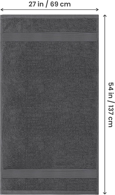 Utopia Towels detalle de textura suave y alta absorbencia