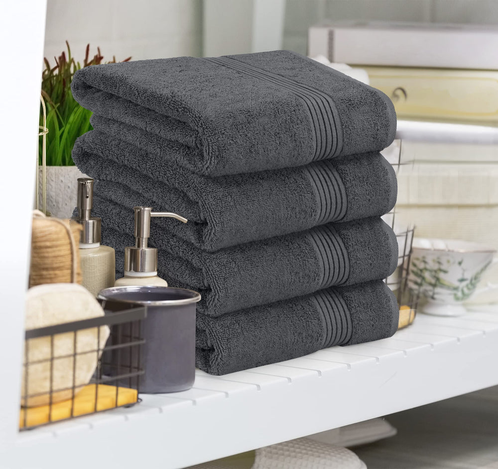 Utopia Towels etiqueta material 100% algodón ring-spun informativa