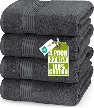 Utopia Towels frontal paquete mostrando 4 toallas y utilidad