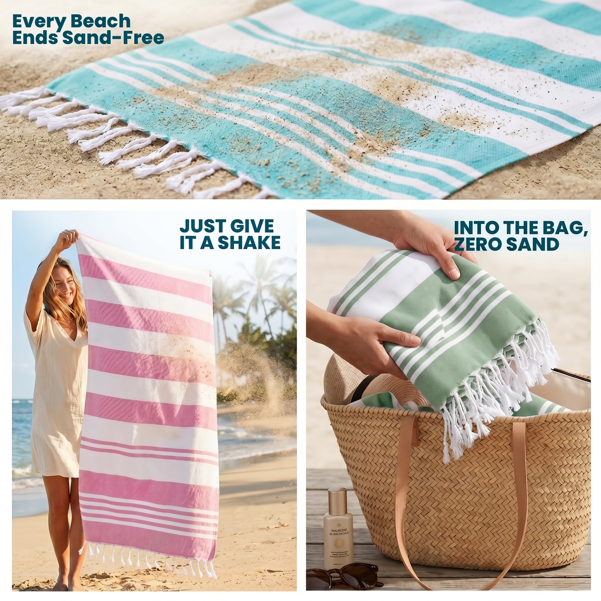 Utopia Towels primer plano de textura de algodón resaltando suavidad