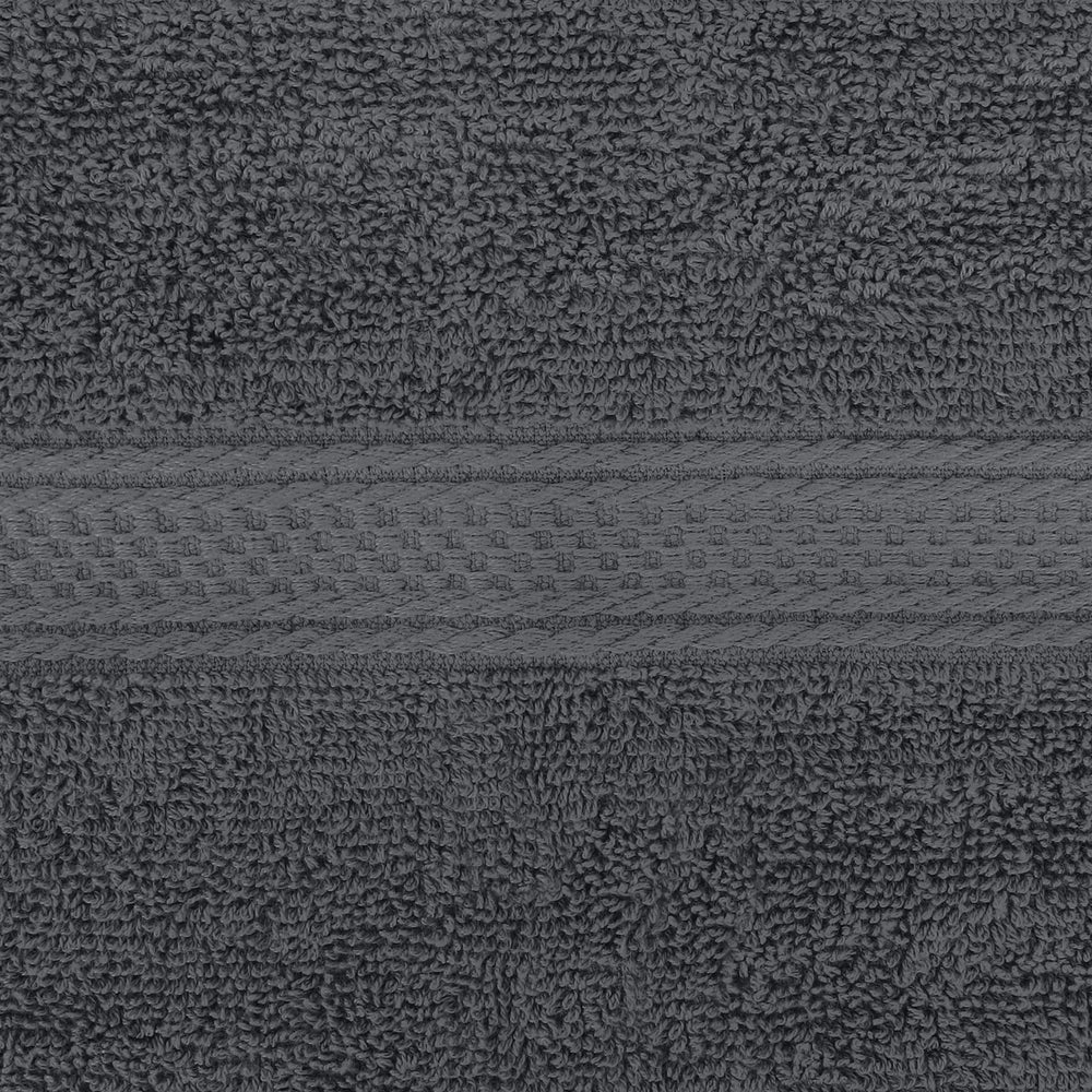 Utopia Towels textura en primer plano, algodón suave y alta absorción