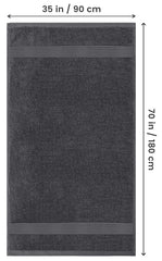 Utopia Towels primer plano de la textura de algodón suave y densa