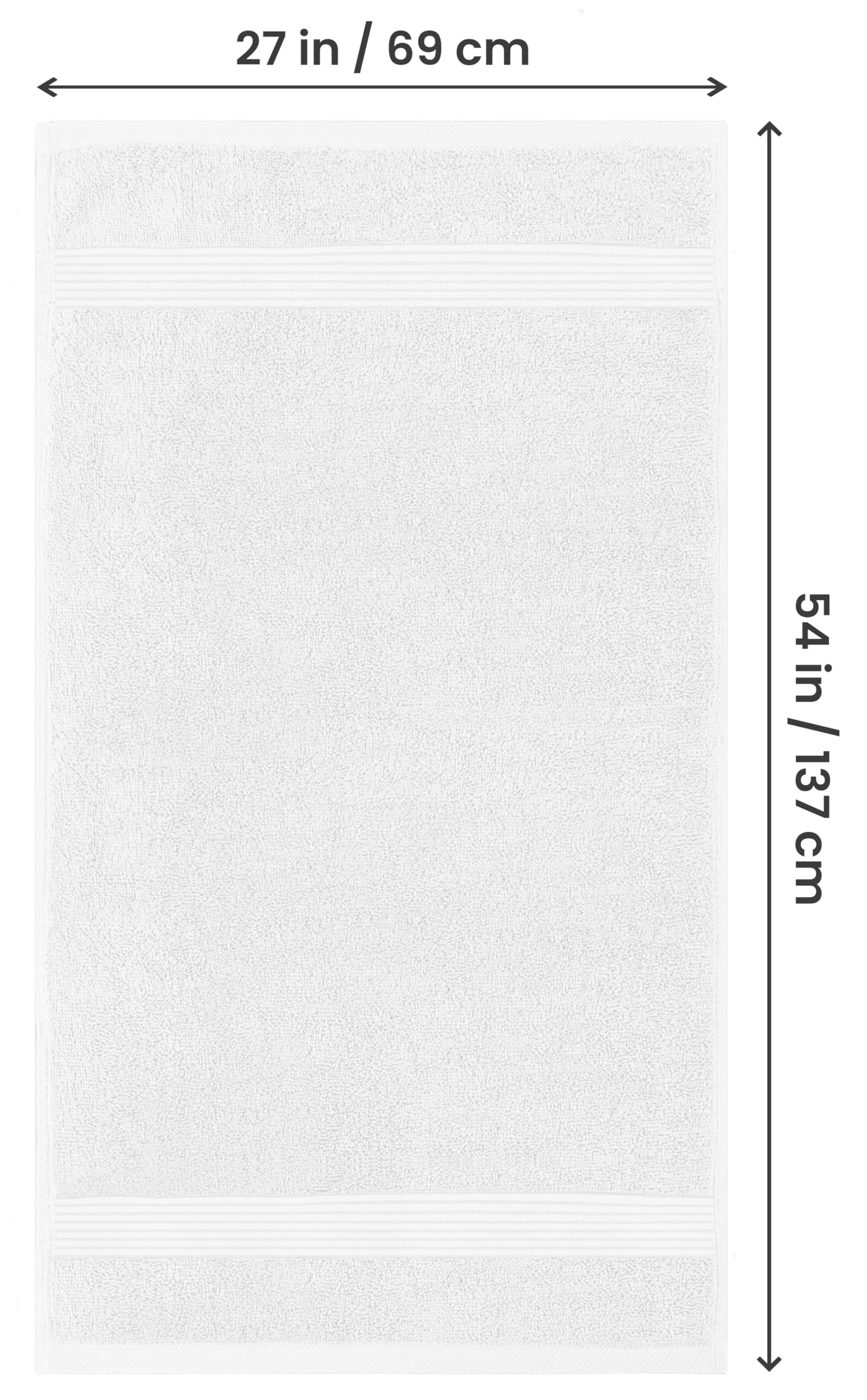 Utopia Towels primer plano de la textura del algodón ring-spun, resaltando suavidad