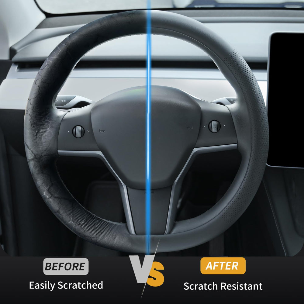 Uxcer funda instalada en Tesla Model 3, encaje perfecto y estética mejorada