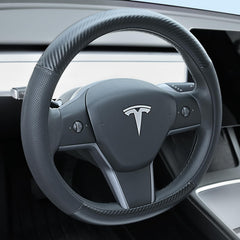 Uxcer funda para volante frontal en Tesla Model 3 Y mejora estética