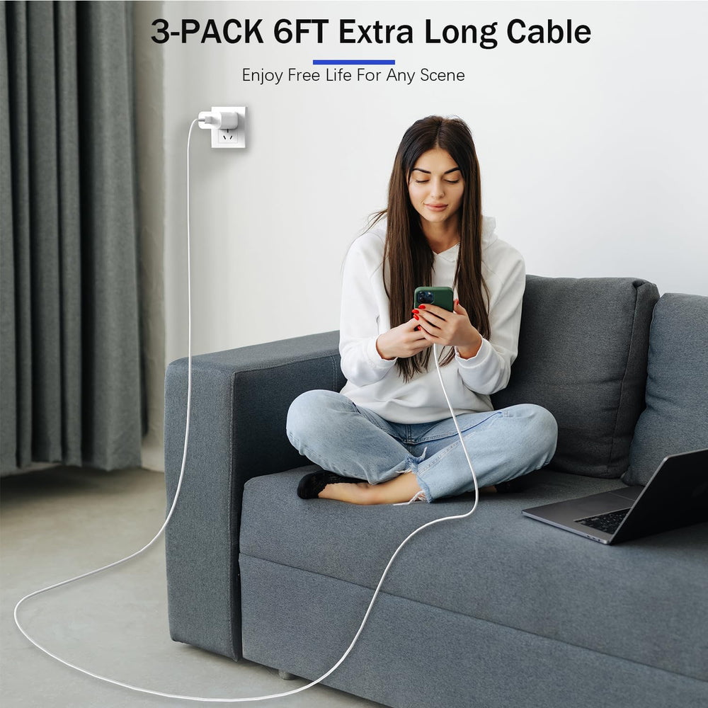 Vagavo chargers and cables packed in travel pouch for on‑the‑go power