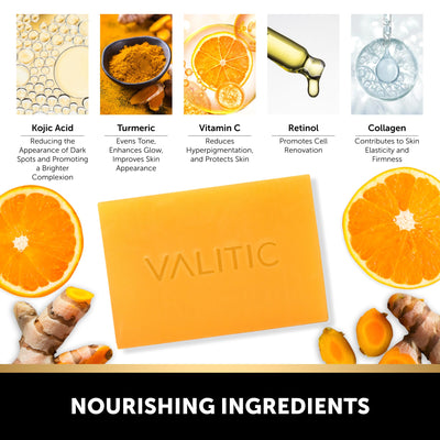 VALITIC ingredientes naturales como aceite castile y manteca de karité hidratantes