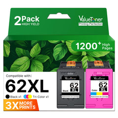 Valuetoner pack 62XL frontal mostrando caja y diseño, ahorro claro