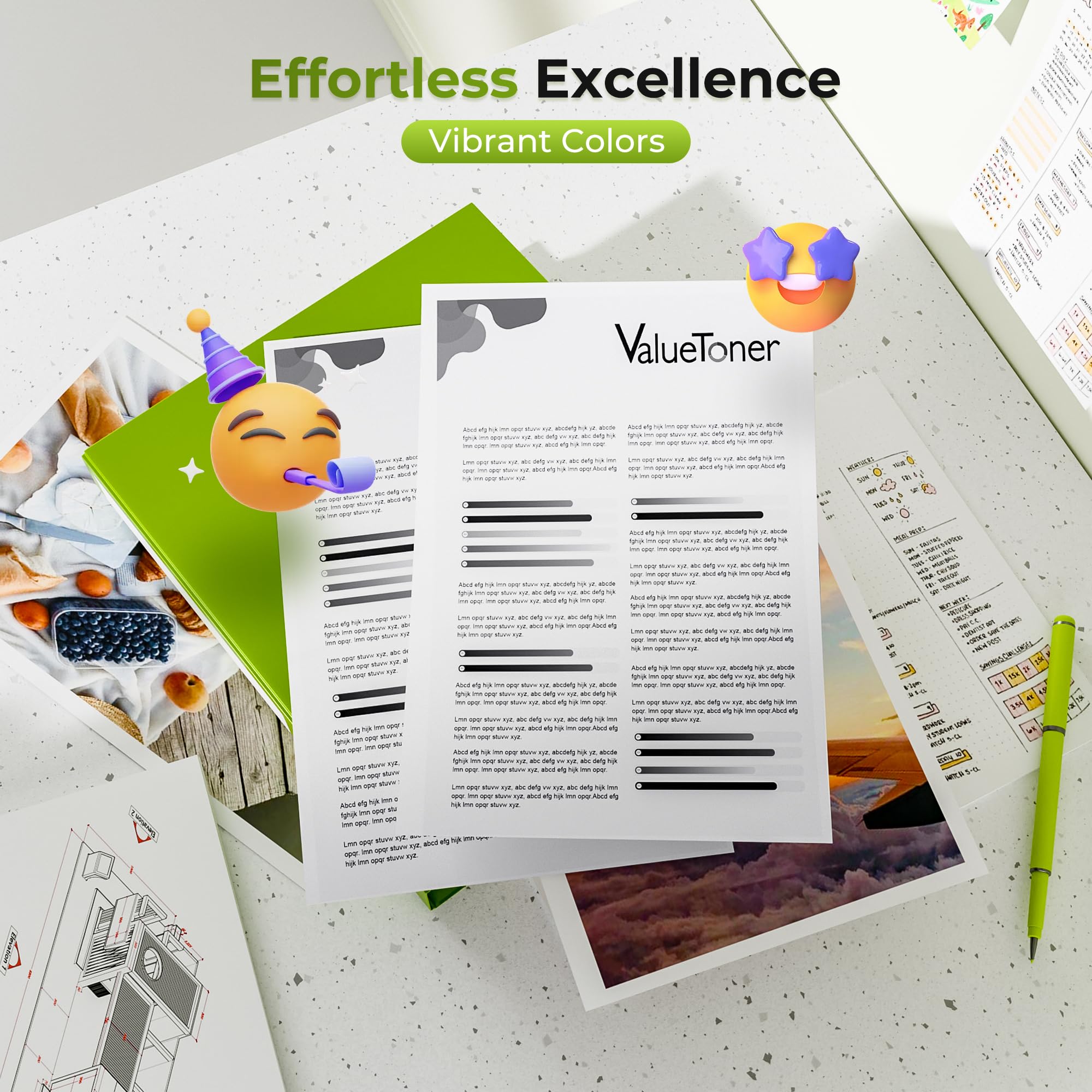 Etiqueta Valuetoner 63XL con compatibilidad y rendimiento visible