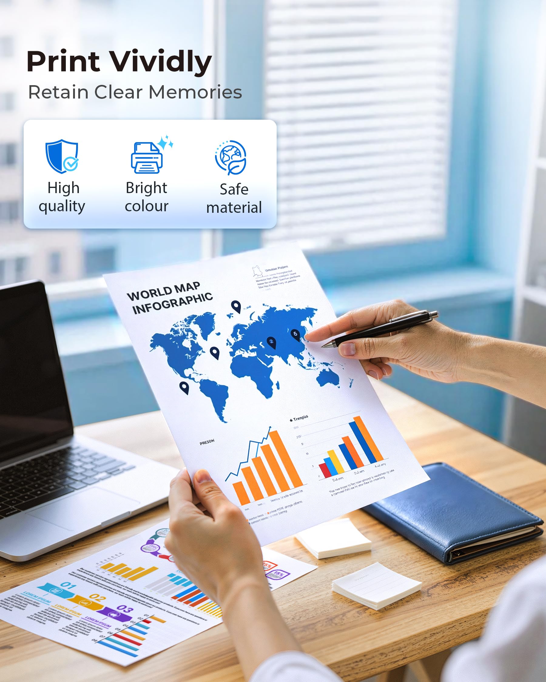 Valuetoner Supply cartucho junto a regla para comparar tamaño y capacidad XL