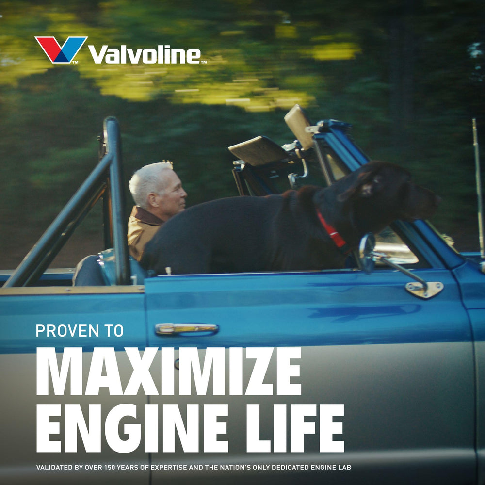 Valvoline demostración motor limpio antes y después para reducir depósitos