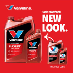 Valvoline panel trasero con especificaciones y normas