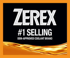 Valvoline Zerex textura del líquido naranja listo para verter y proteger