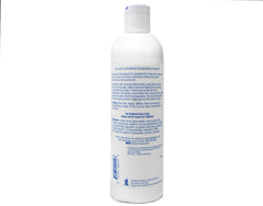 Vanicream champú en uso en la ducha mejora limpieza y confort