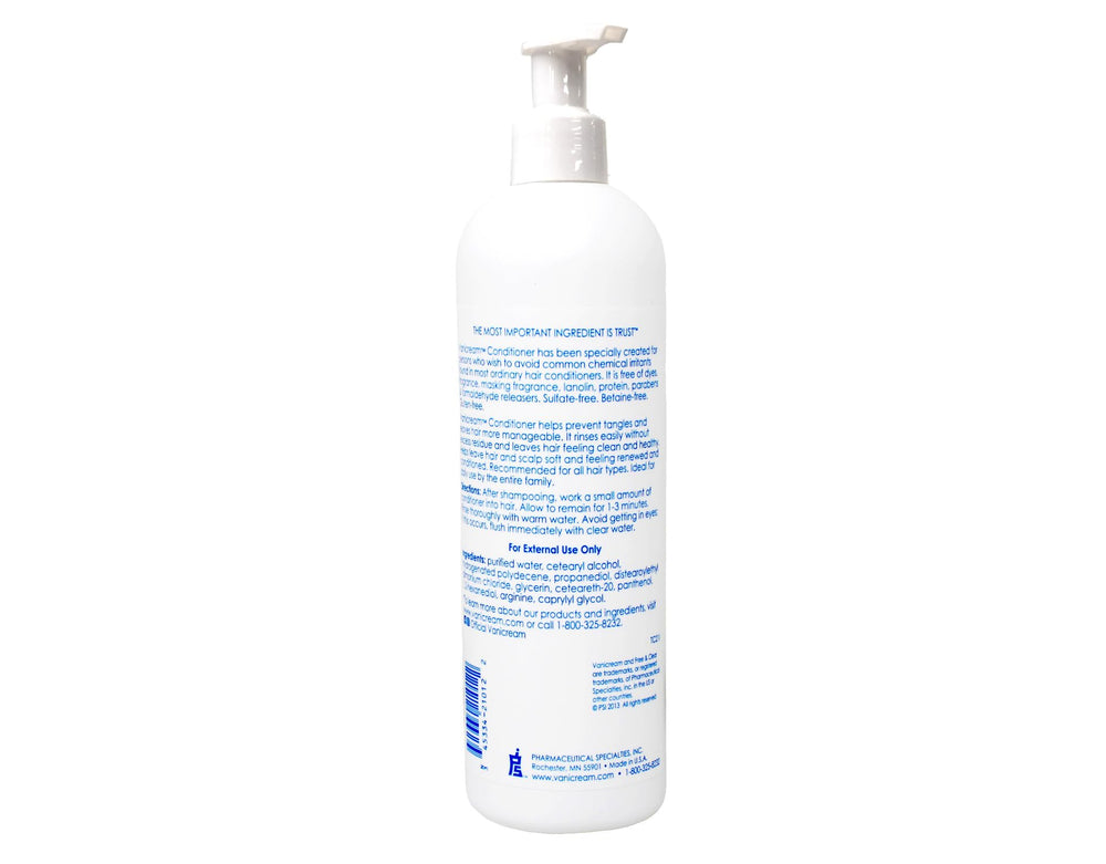PHARMACEUTICAL SPECIALTIES Vanicream comparación de tamaño 12 oz para referencia de escala