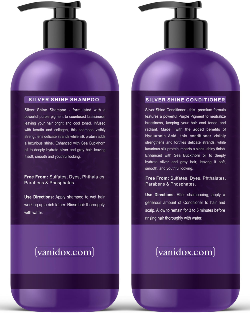 VANIDOX aceite de espino amarillo activo para brillo y nutrición