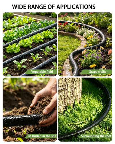 Vantigreen lifestyle installation in garden showing simple DIY irrigation setup benefit