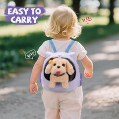 Vanvimen mochila portátil abierta para guardar el perrito y accesorios