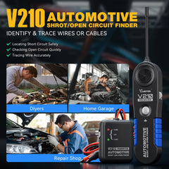 VDIAGTOOL V210 detalle de la sonda flexible de 7 pulgadas para acceso estrecho