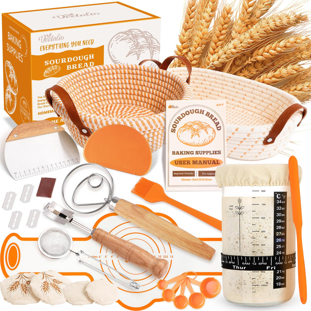 VEDALIO kit en caja listo para regalar, prácticas y completas