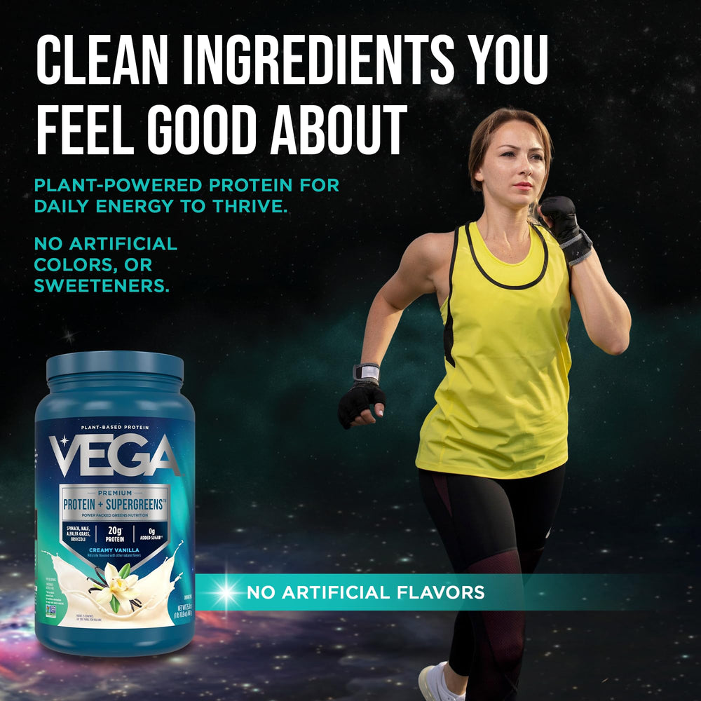 Vega jar on kitchen counter showing everyday use and convenience