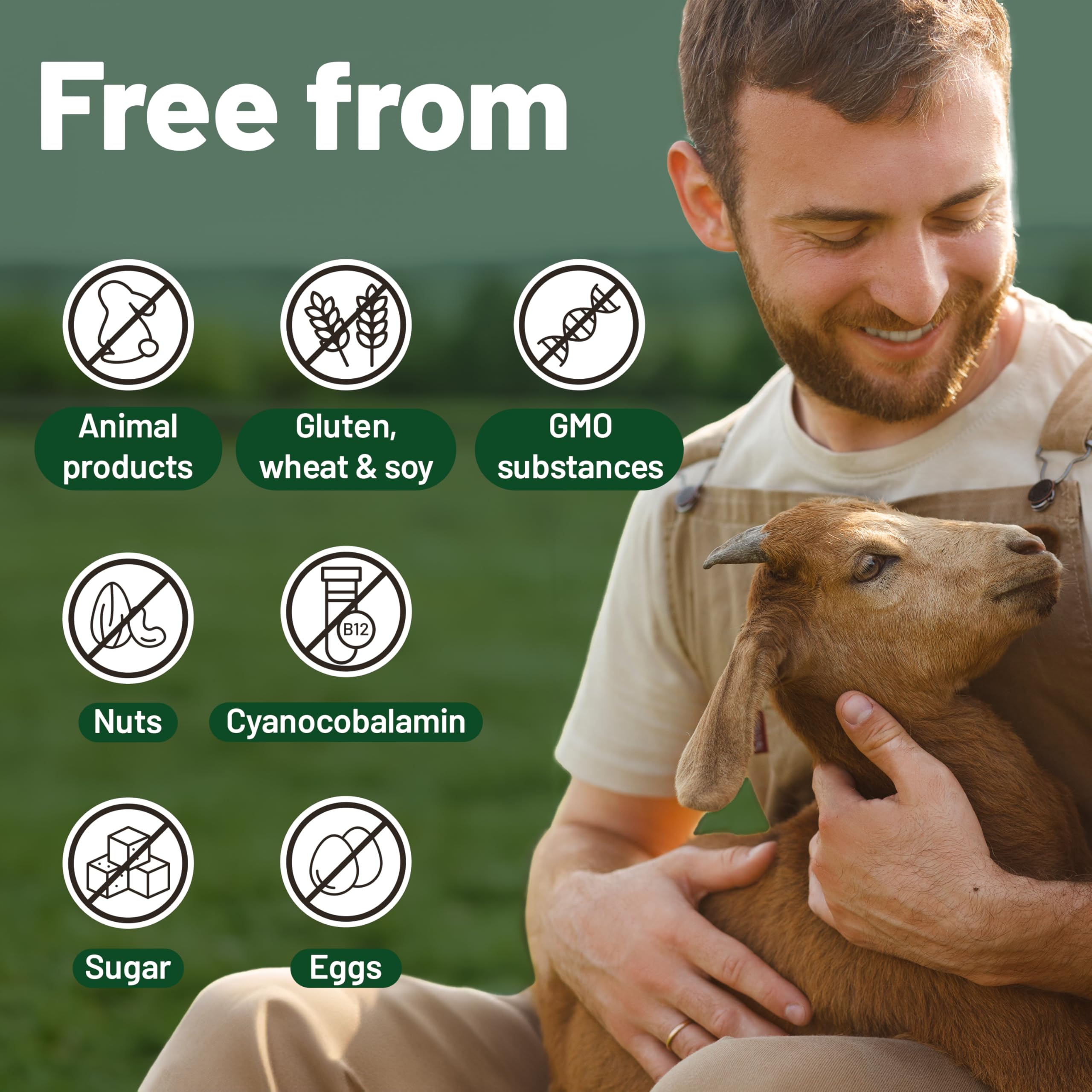 Vegan Vitality certificado de laboratorio mostrando pruebas de seguridad