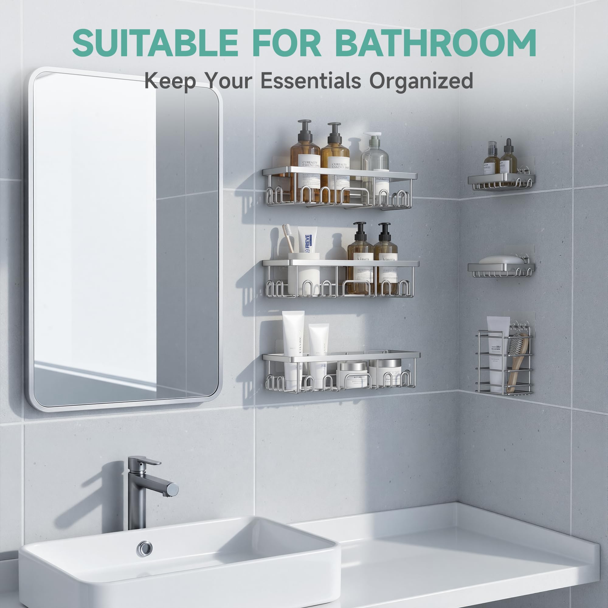 Veken toothbrush holder with cups highlighting hygienic tooth care storage