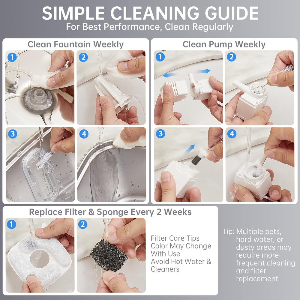 Veken fuente en cocina, diseño discreto y protección contra derrames