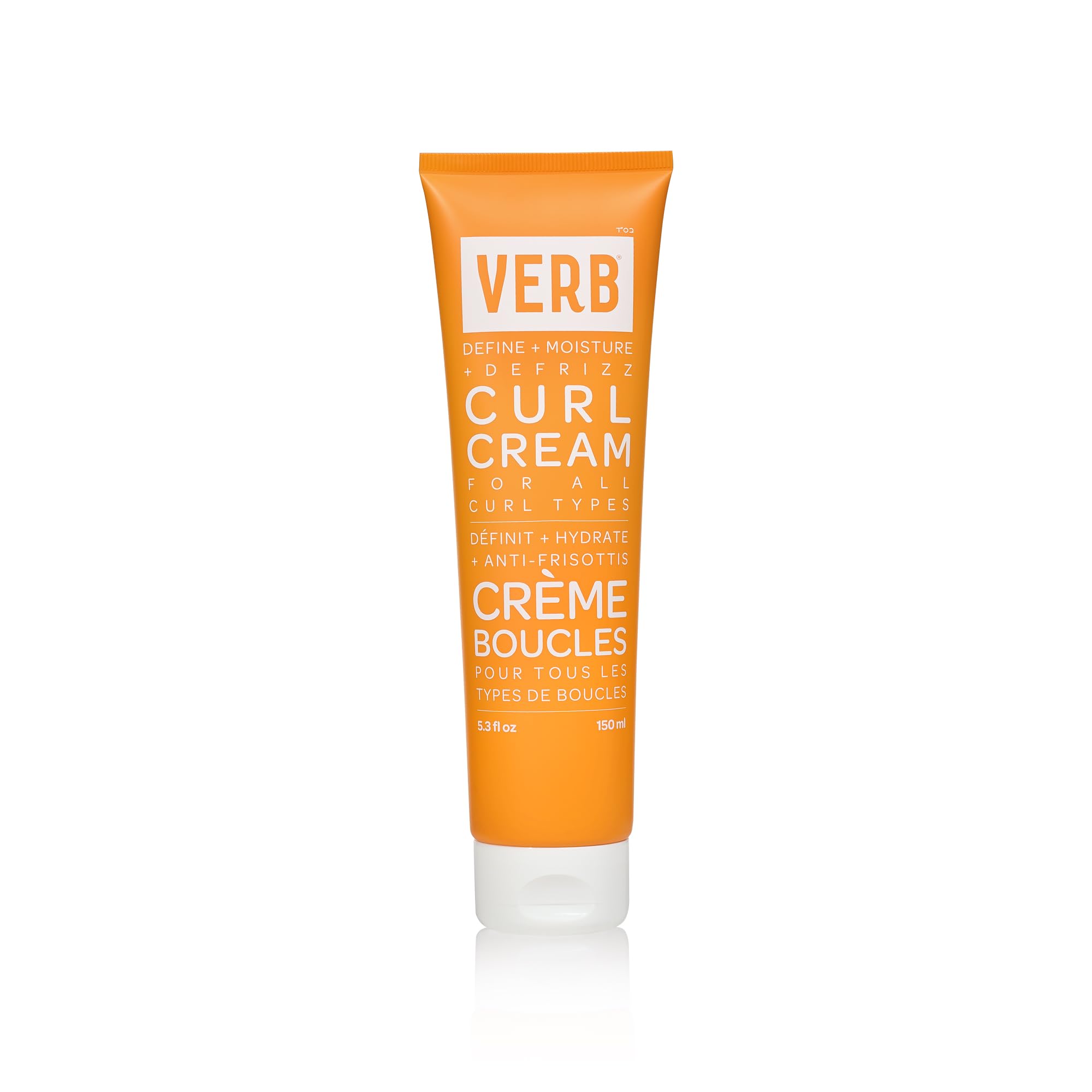 VERB curl cream envase frontal mostrando etiqueta y beneficio definición