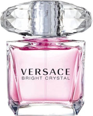 Versace Bright Crystal frasco frontal elegante que muestra diseño y lujo