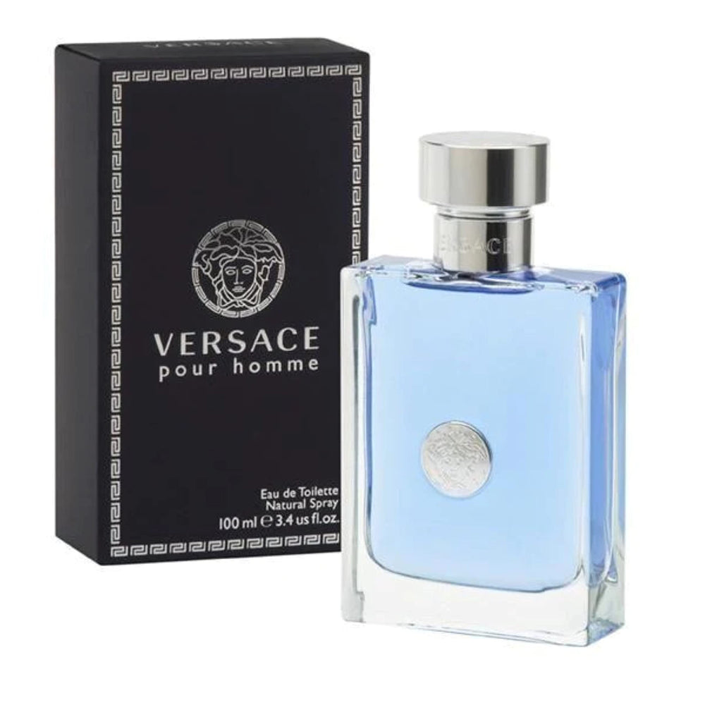 Mediterranean-inspired ingredients for Versace Pour Homme suggesting natural aromatic depth