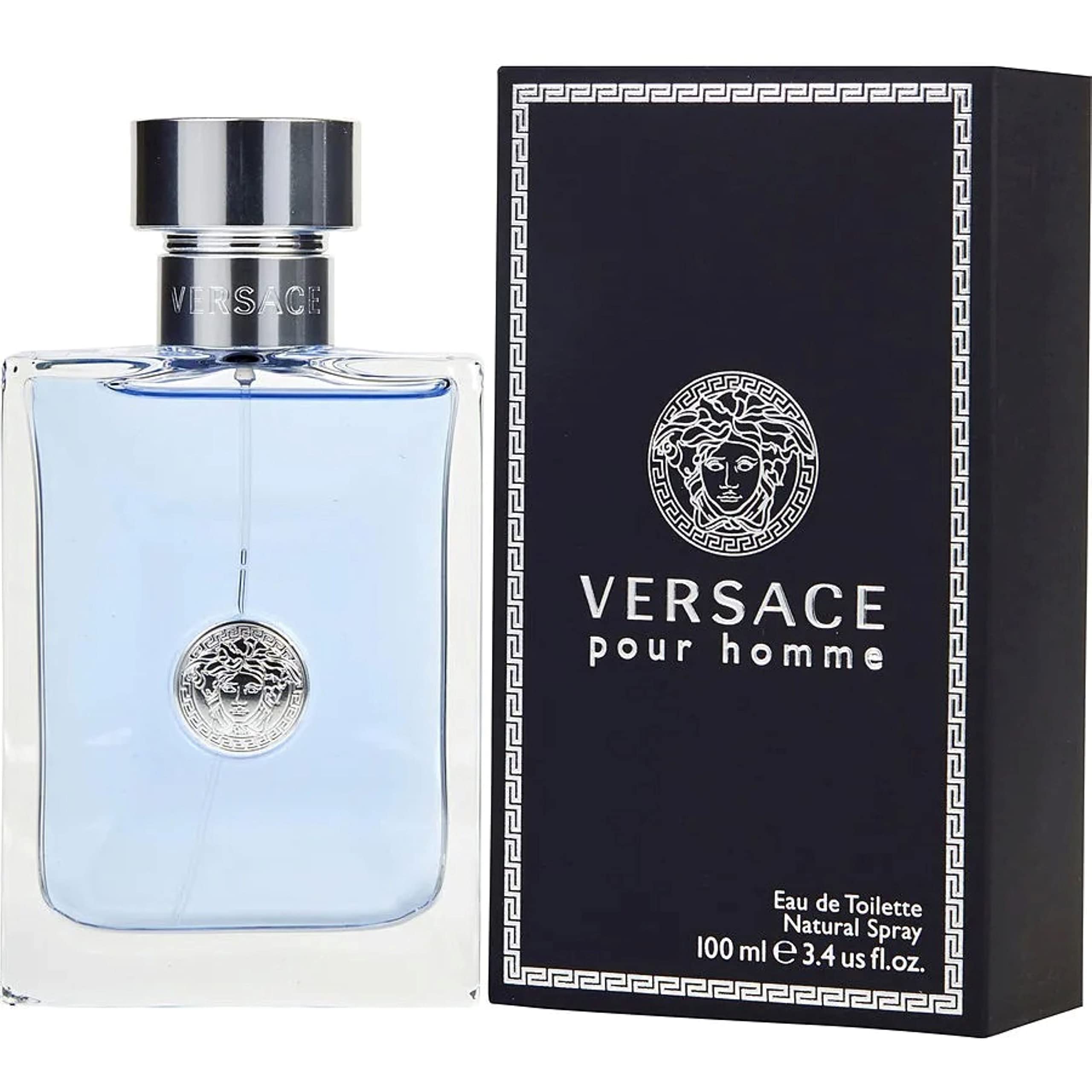 Versace Pour Homme cap and side profile close-up highlighting design detail and durability