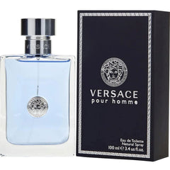 Versace Pour Homme cap and side profile close-up highlighting design detail and durability